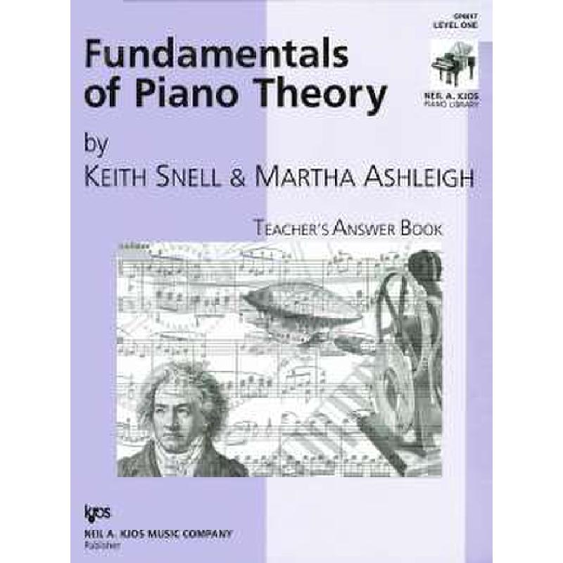 Titelbild für KJOS -GP661T - Fundamentals of piano theory 1