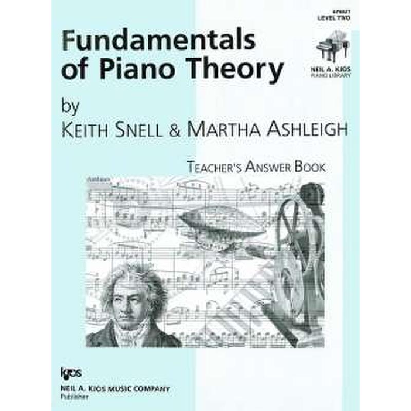 Titelbild für KJOS -GP662T - Fundamentals of piano theory 2