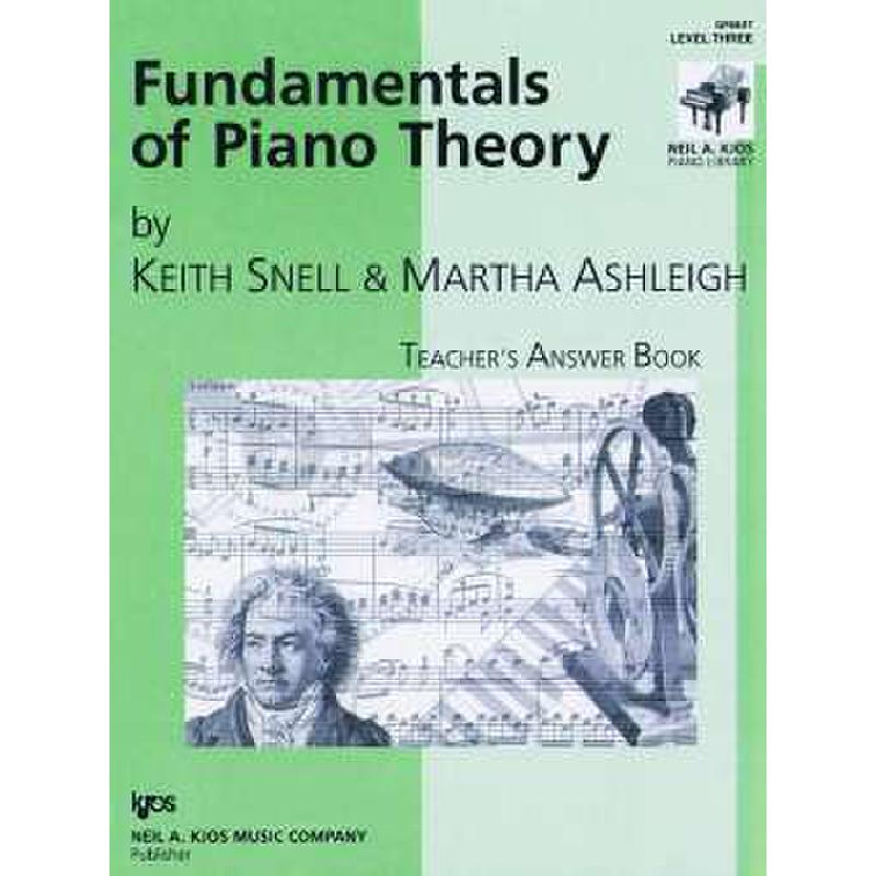 Titelbild für KJOS -GP663T - Fundamentals of piano theory 3