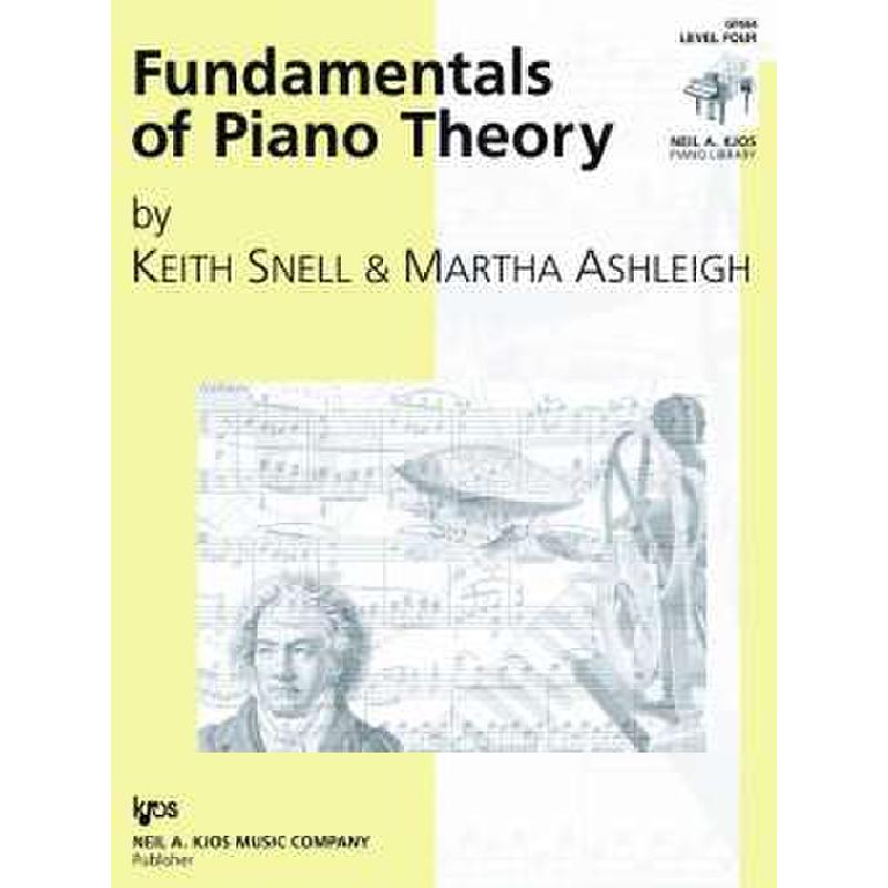 Titelbild für KJOS -GP664 - Fundamentals of piano theory 4