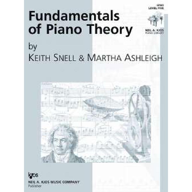 Titelbild für KJOS -GP665 - Fundamentals of piano theory 5