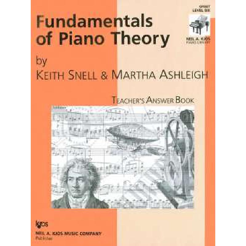 Titelbild für KJOS -GP666T - Fundamentals of piano theory 6