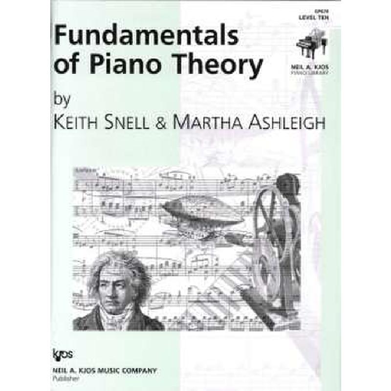 Titelbild für KJOS -GP670 - Fundamentals of piano theory 10