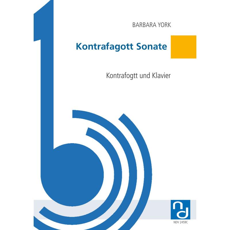 Titelbild für NDV 2459C - Kontrafagott Sonate