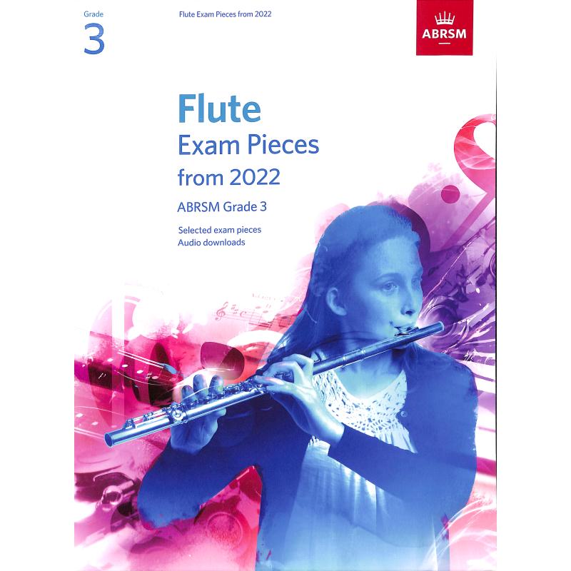 Titelbild für 978-1-78601-417-7 - Flute Exam Pieces 3 - 2022