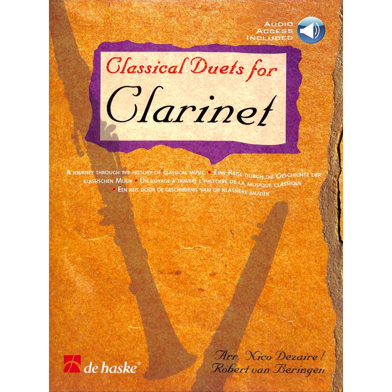 Titelbild für DHP 1023304-404 - Classical Duets for clarinet