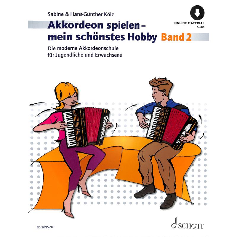 Titelbild für ED 20952D - Akkordeon spielen mein schönstes Hobby 2