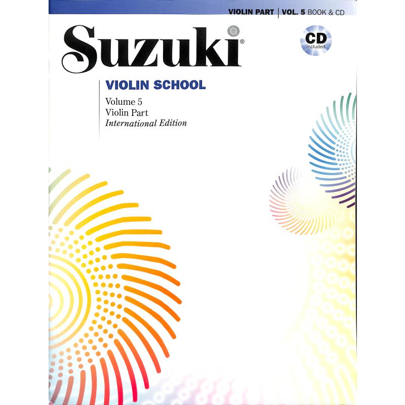 Titelbild für ALF 50109 - Violin school 5 - international edition