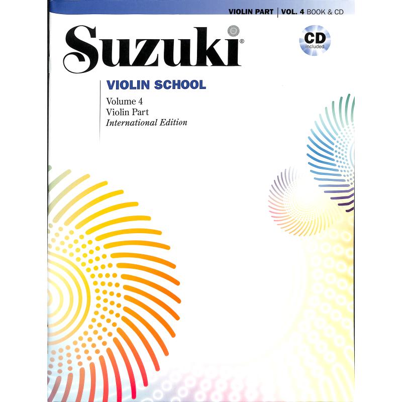 Titelbild für ALF 50106 - Violin school 4 - International edition