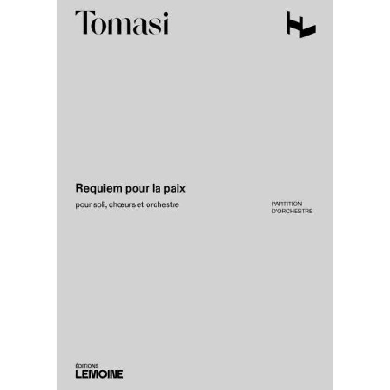 Titelbild für LEMOINE 28376 - Requiem pour la paix