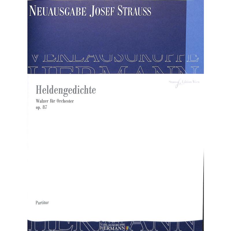 Titelbild für VGH 140-11 - Heldengedichte - Walzer für Orchester op 87