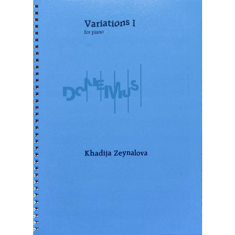 Titelbild für DONEMUS 15206 - Variations 1