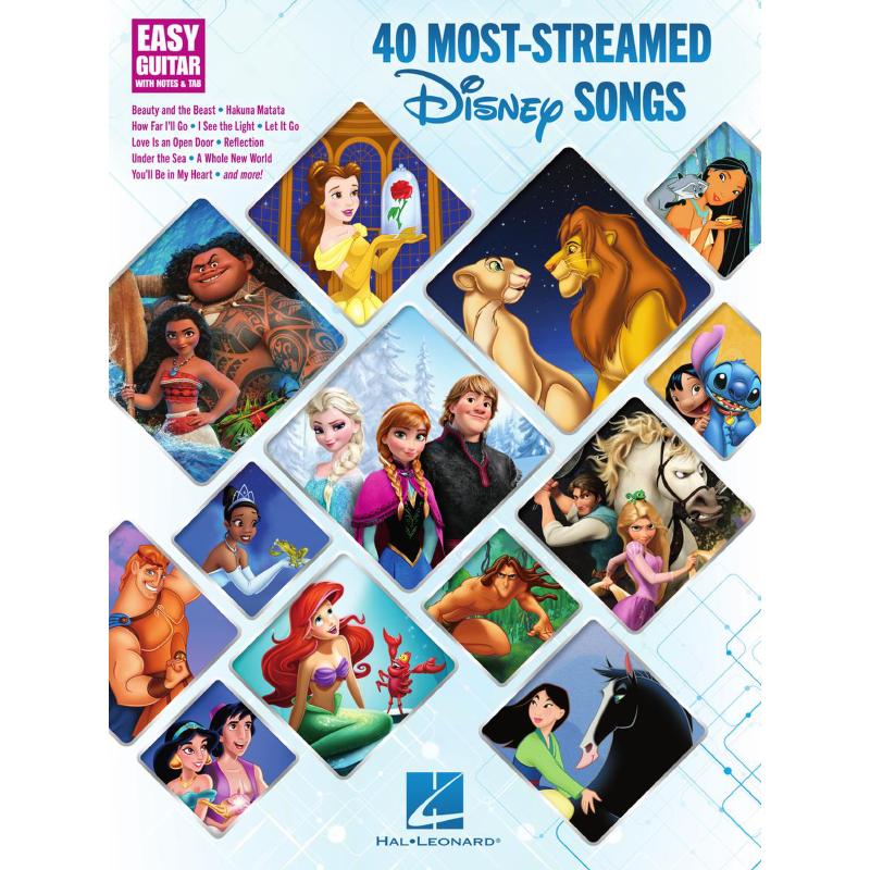 Titelbild für HL 369042 - 40 most streamed Disney songs