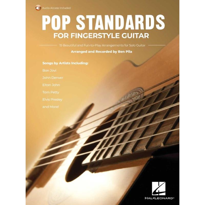 Titelbild für HL 351219 - Pop standards for fingerstyle guitar