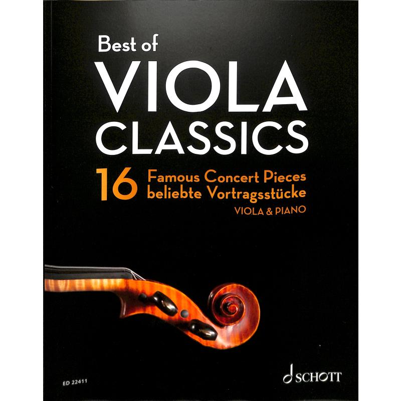 Titelbild für ED 22411 - Best of viola classics