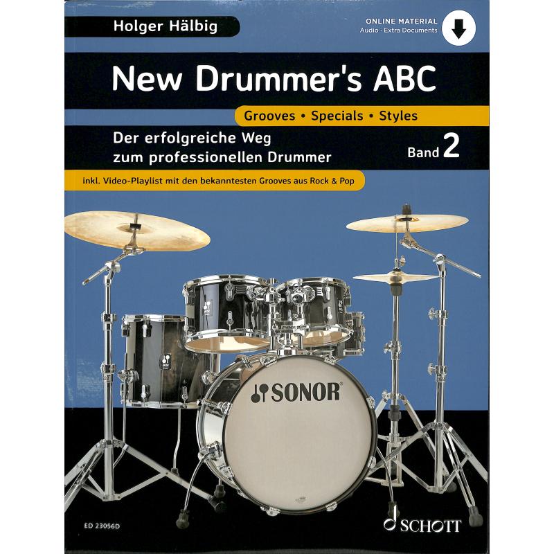 Titelbild für ED 23056D - New drummer's ABC 2