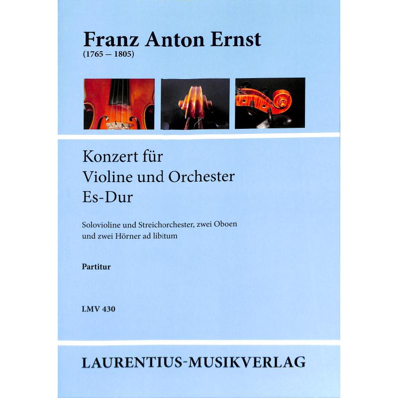 Titelbild für LMV 430 - Konzert Es-Dur