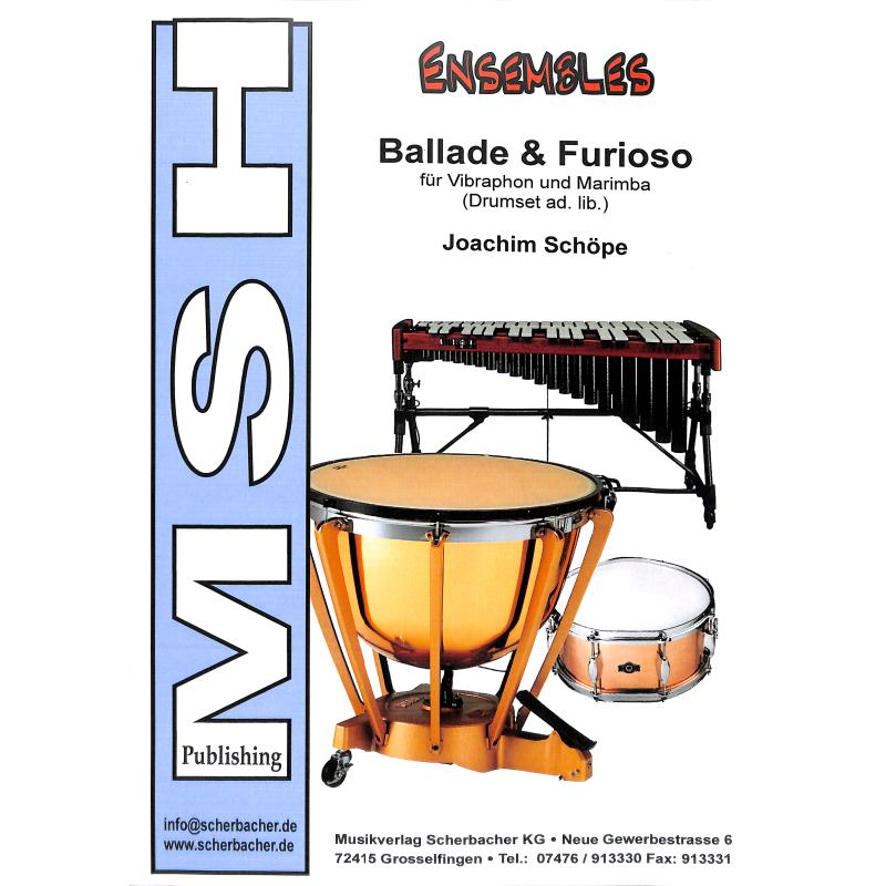 Titelbild für SCHERB 22524 - Ballade + Furioso