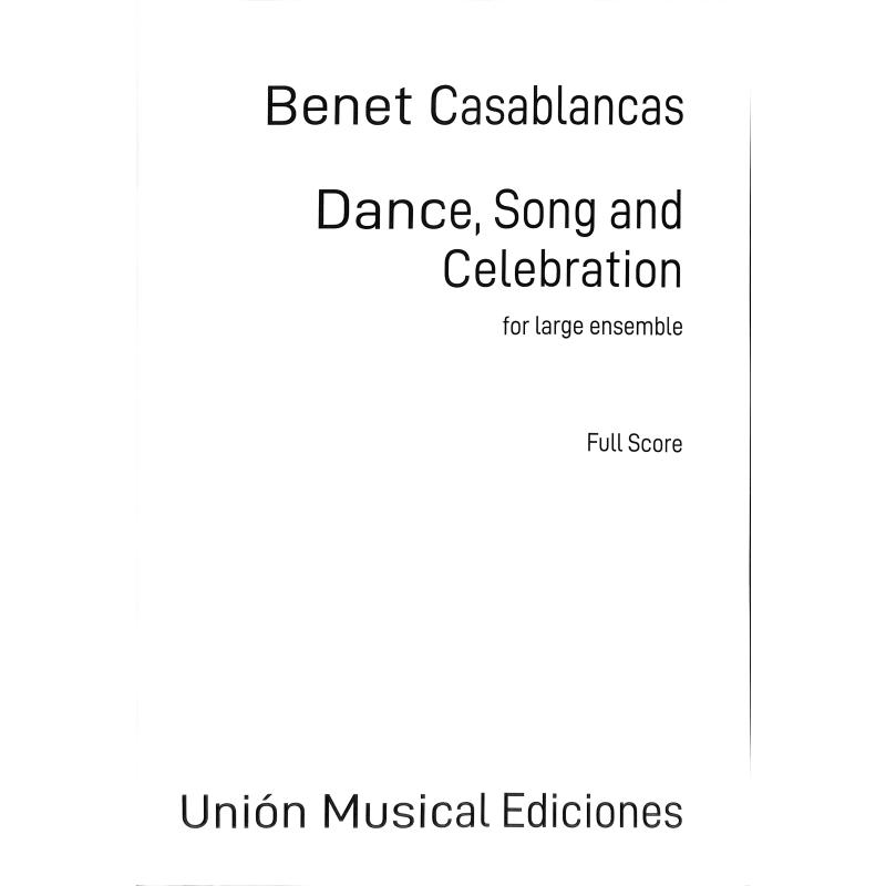 Titelbild für UME 28547 - Dance song and celebration