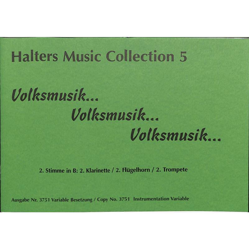 Titelbild für HAL 3751-6 - Music Collection 5 - Volksmusik Volksmusik Volksmusik