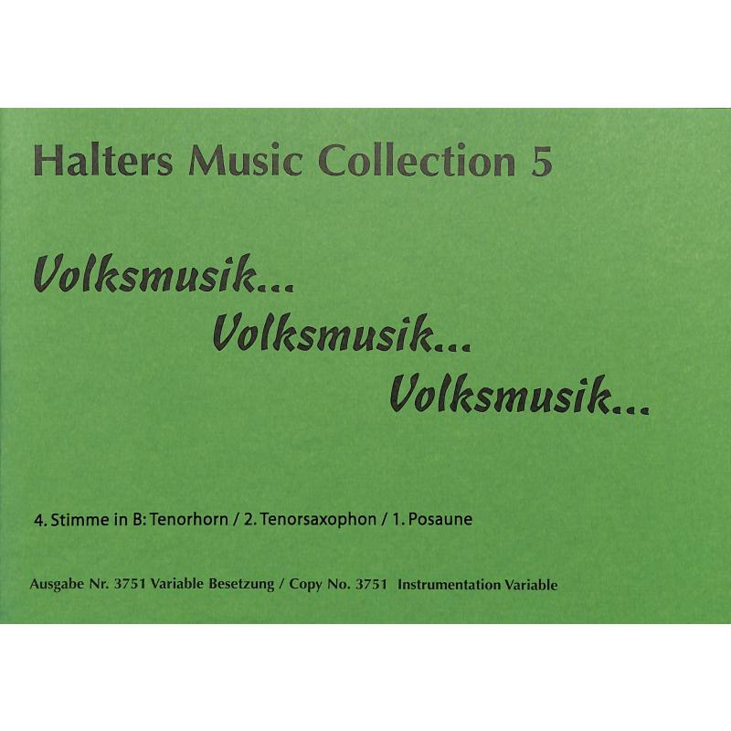 Titelbild für HAL 3751-12 - Music Collection 5 - Volksmusik Volksmusik Volksmusik