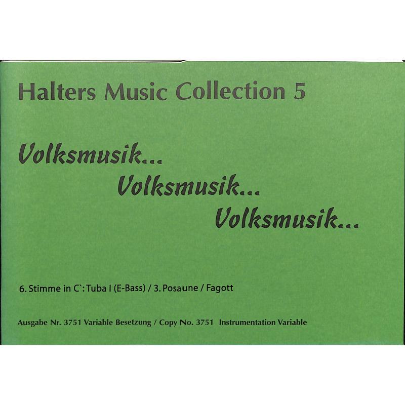 Titelbild für HAL 3751-18 - Music Collection 5 - Volksmusik Volksmusik Volksmusik