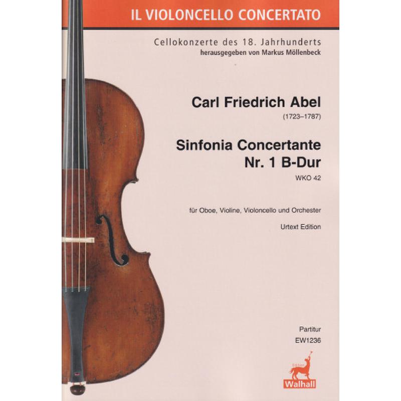 Titelbild für WALHALL 1236 - Sinfonia concertante 1 B-Dur