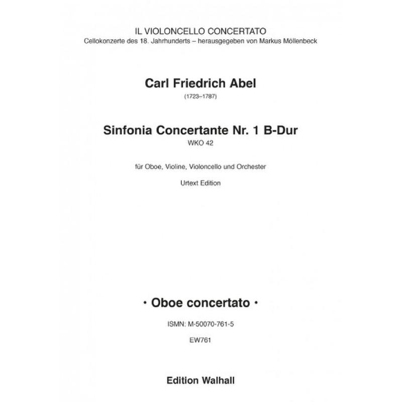 Titelbild für WALHALL 761 - Sinfonia concertante 1 B-Dur