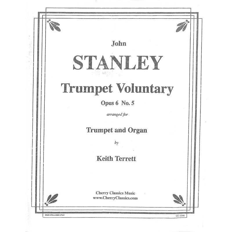 Titelbild für UETZ -CC2246 - Trumpet Voluntary op 6/5