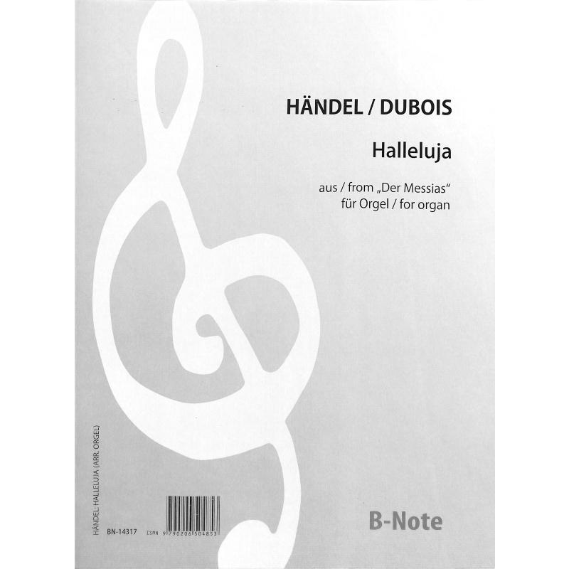 Titelbild für BNOTE -BN14317 - Halleluja (Messias HWV 56)
