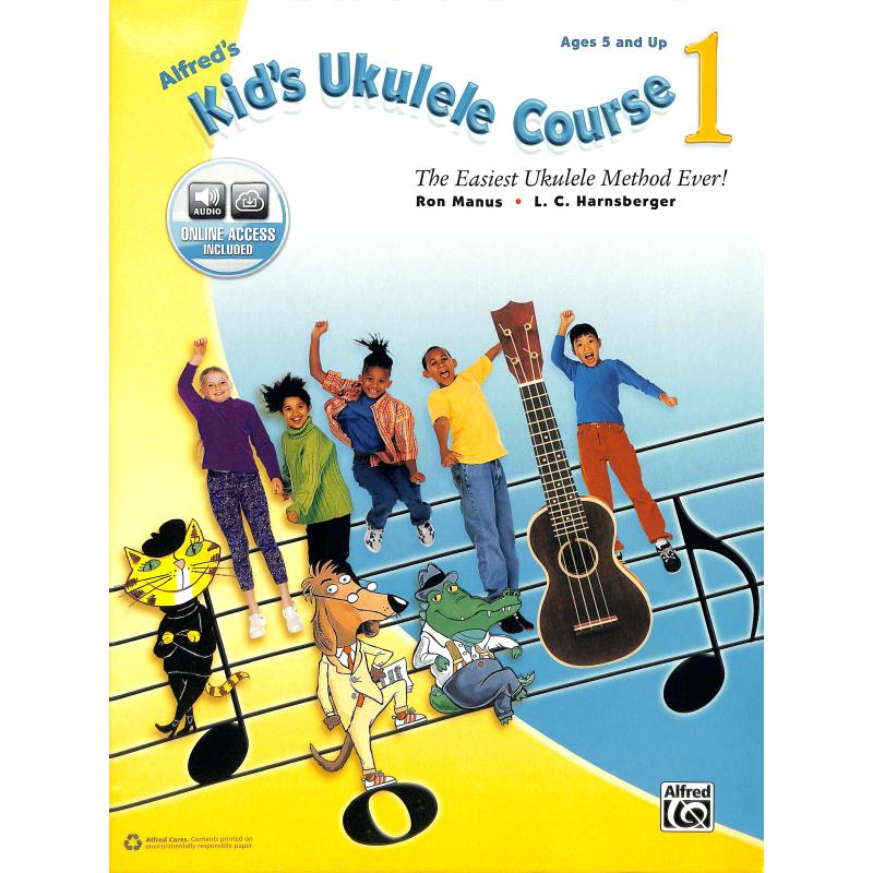 Titelbild für ALF 45033 - Kid's ukulele course 1