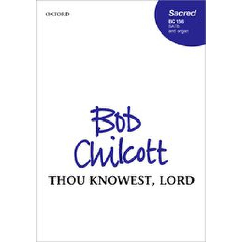 Titelbild für 978-0-19-339903-7 - Thou knowest lord