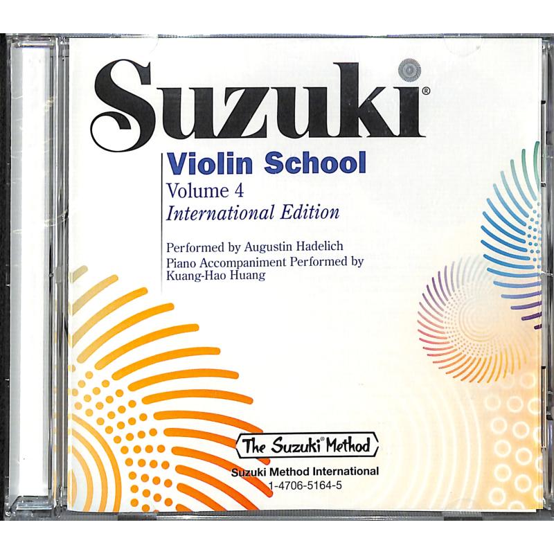 Titelbild für ALF 50107 - Violin school 4 - International edition