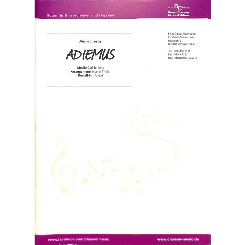 Titelbild für CLASSEN -UH06 - Adiemus