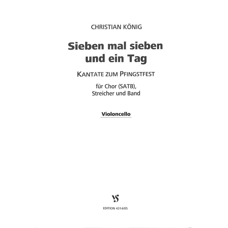 Titelbild für VS 4314-05 - Sieben mal sieben und ein Tag