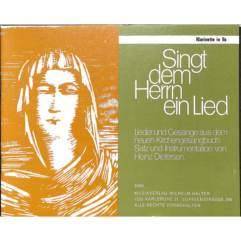 Titelbild für HAL 2466-3 - Singt dem Herrn ein Lied