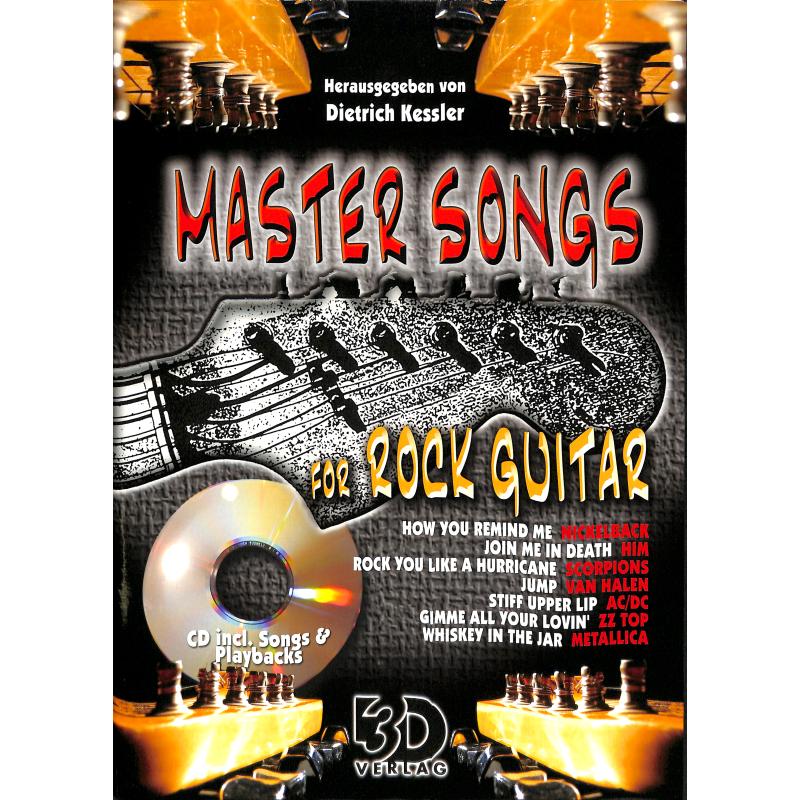 Titelbild für WERBUNG 2 - Master songs for rockguitar