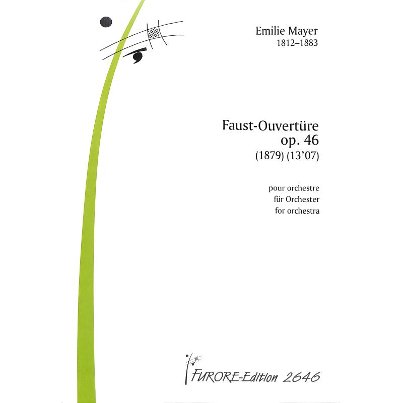 Titelbild für FUE 2646 - Faust Ouvertüre op 46