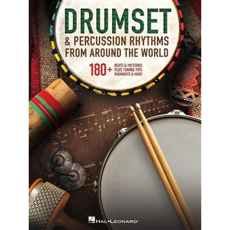 Titelbild für HL 299564 - Drumset + Percussion rhythms from around the world