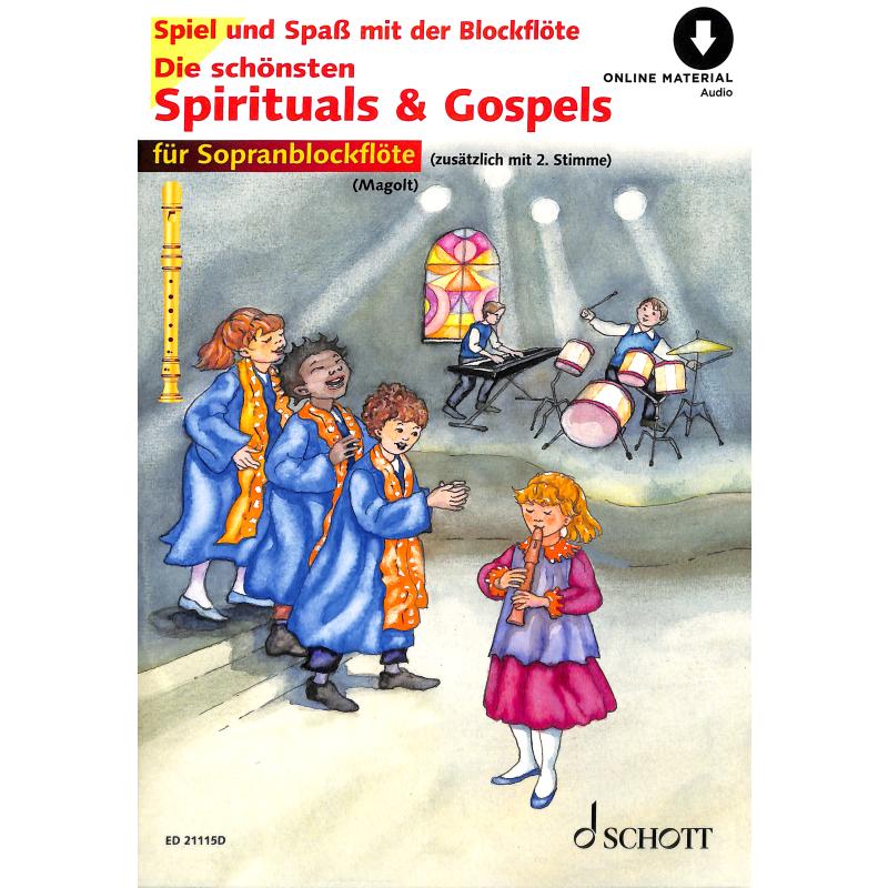 Titelbild für ED 21115D - Die schönsten Spirituals + Gospels