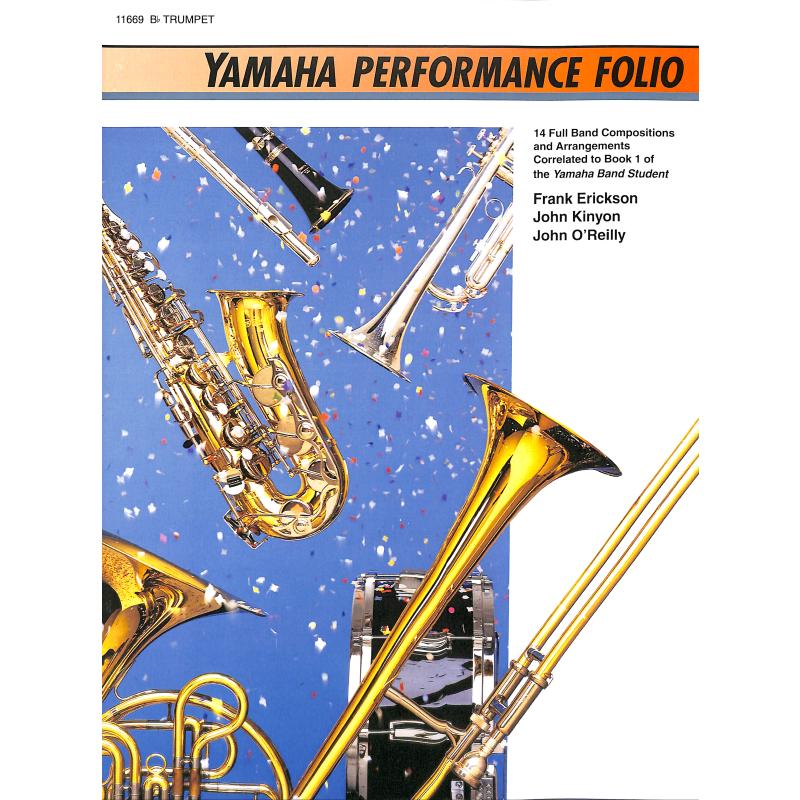 Titelbild für ALF 11669 - Yamaha performance folio