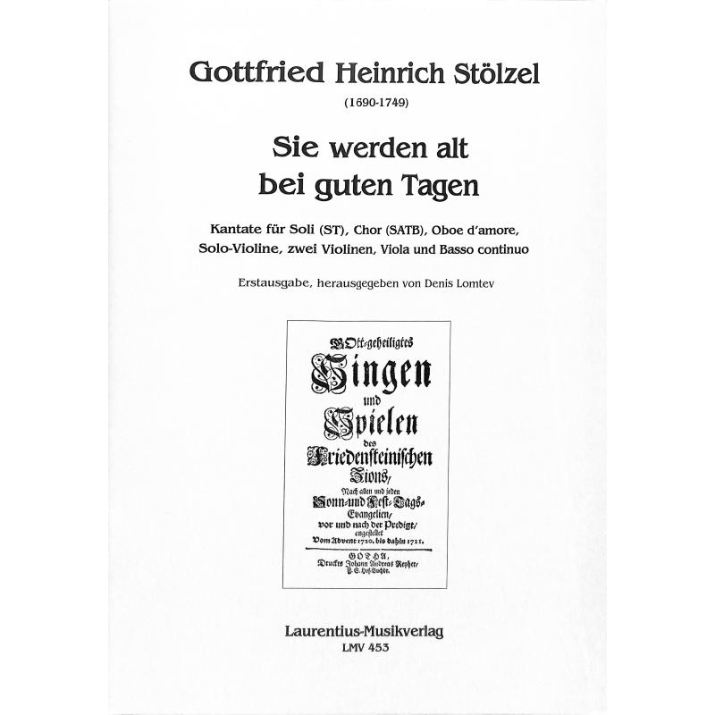 Titelbild für LMV 453 - Sie werden alt bei guten Tagen