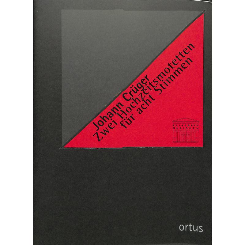 Titelbild für ORTUS 314-2 - Zwei Hochzeitsmotetten für acht Stimmen