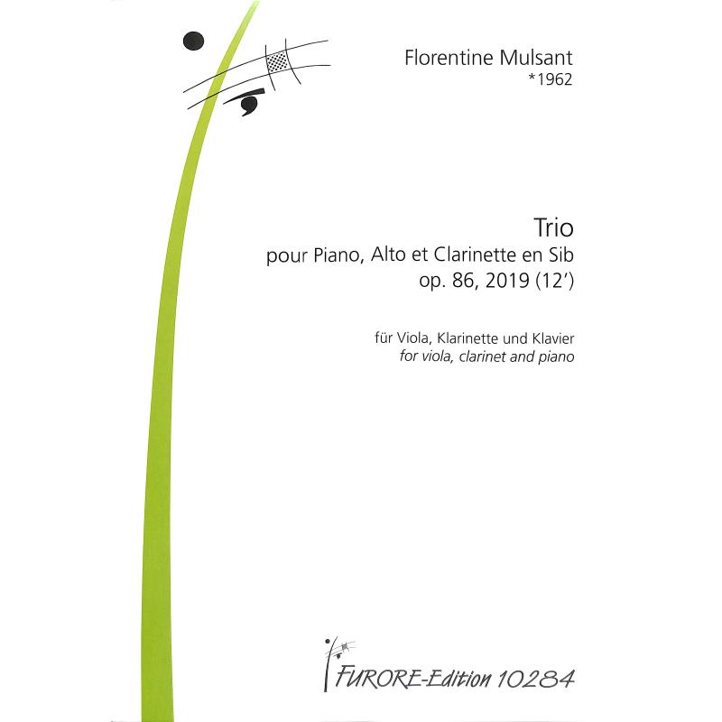 Titelbild für FUE 10284 - Trio op 86