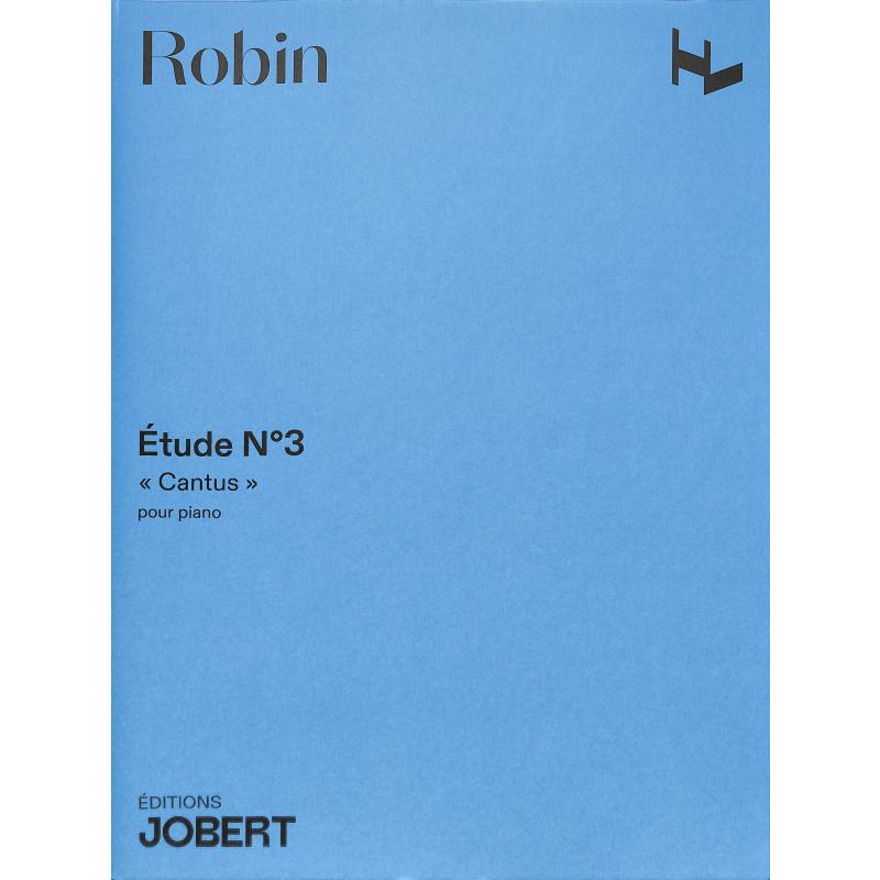 Titelbild für JOBERT 2312 - Etüde 3 | Cantus