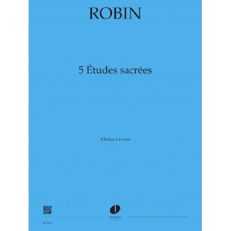 Titelbild für JOBERT 2286 - 5 Etudes sacrees