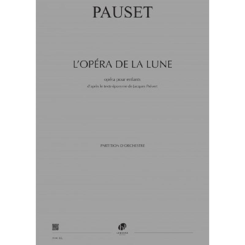 Titelbild für LEMOINE 29041 - L'opera de la lune