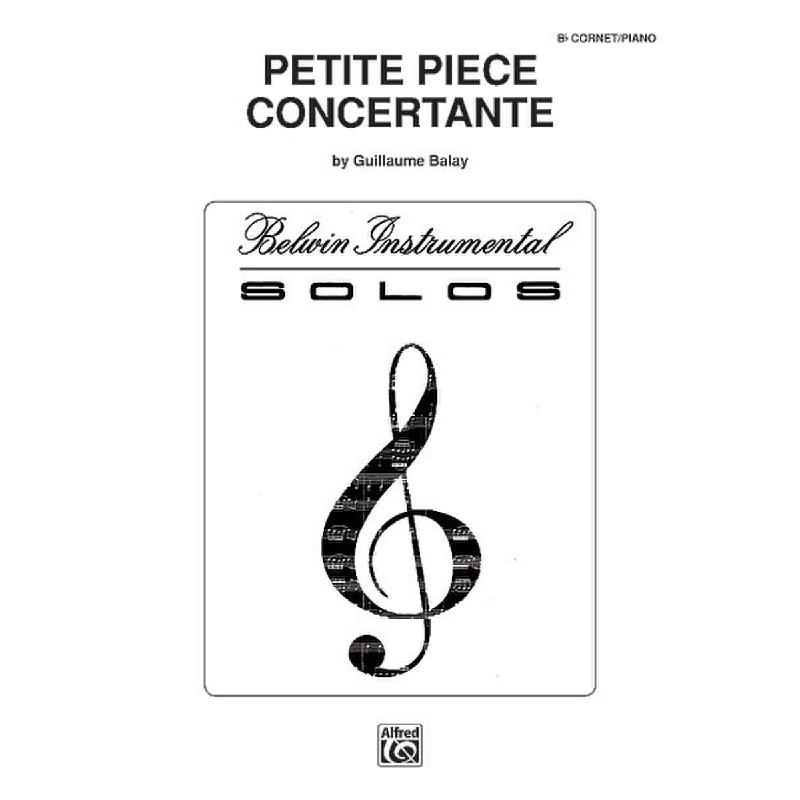 Titelbild für BELWIN 00070 - Petite piece concertante