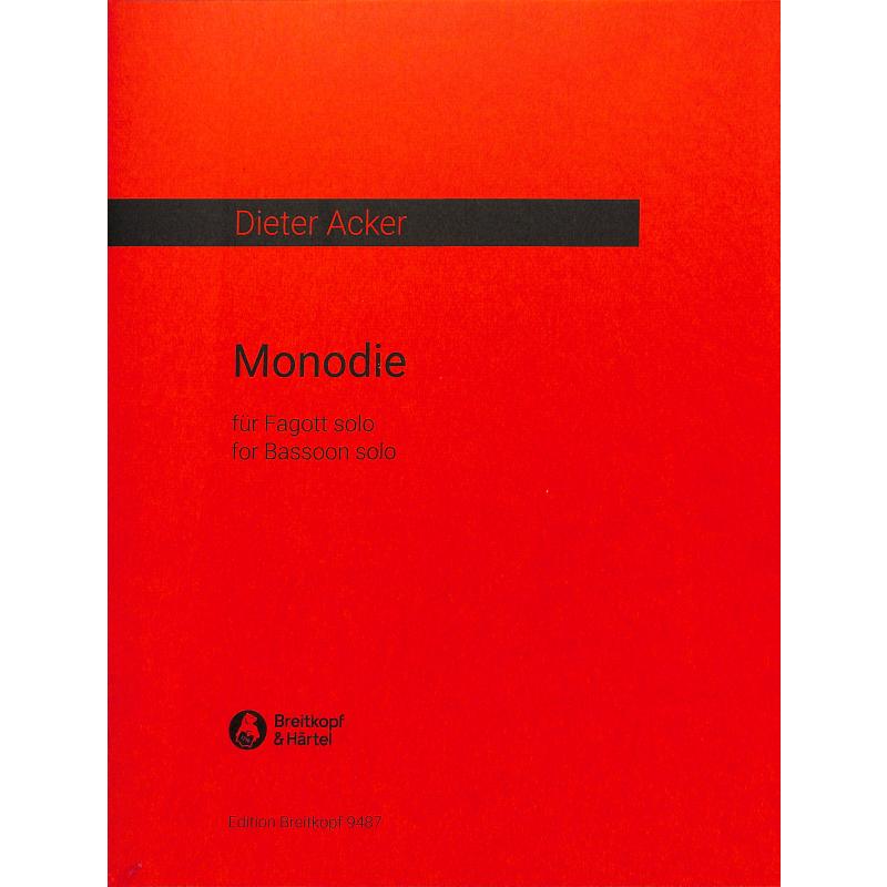 Titelbild für EB 9487 - Monodie