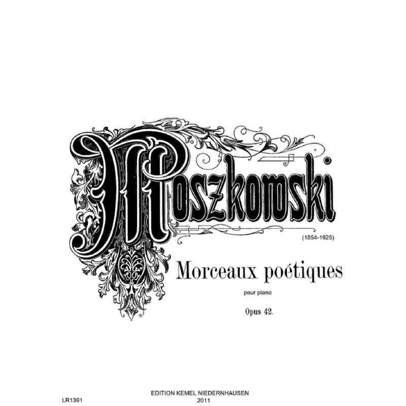 Titelbild für KEMEL -LR1391 - Morceaux poetiques op 42